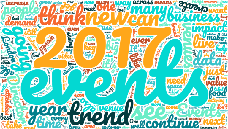 5 Things to Expect from the Event Industry in 2017