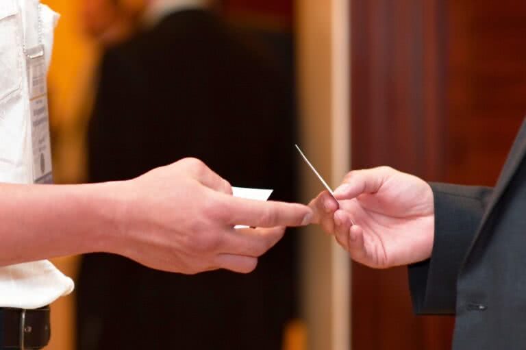 networking at events